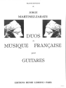 Duos de musique francaise