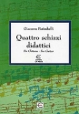 Quattro schizzi didattici