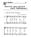 Kommt ach kommt nach Bethlehem