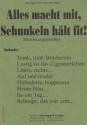 Alles macht mit, Schunkeln h�lt fit