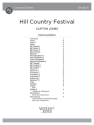 Hill Country Festival (Score)
