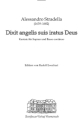 Dixit angelis suis iratus Deus