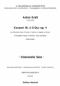 Konzert 2 f�r Cello C-Dur op. 4 op. 4