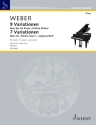 9 Variationen �ber das Air Russe �Sch�ne Minka� & 7 Variationen �ber ein �Thema russo� / �Zigeunerlied� op. 40 & op. 55