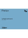 Le papier peint jaune