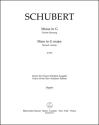 Messe in G - Orgel D 167
