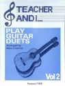 Teacher and I play guitar duets 2