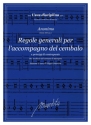 Regole generali per l�accompagno del cembalo