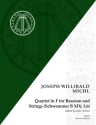 Quartett in F f�r Fagott und Streicher