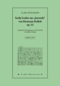 Sechs Lieder aus 