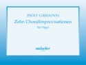 10 Choral-Improvisationen f�r Orgel