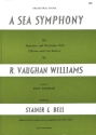 Symphony no.1 (A Sea Symphony) for soloists, mixed chorus and orchestra study score