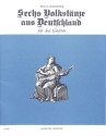 6 Volkst�nze aus Deutschland f�r 3 Gitarren Partitur und 3 Stimmen