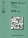 Intermezzo aus Hary Janos f�r Violine und Klavier