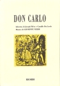DON CARLO (4 ATTI ): LIBRETTO (IT)