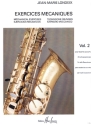 Exercices m�caniques vol.2 pour tous les saxophones