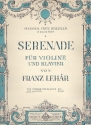 Serenade f�r Violine und Klavier f�r Klavier