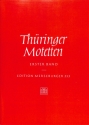Th�ringer Motetten aus der ersten H�lfte des 18. Jahrhunderts f�r gem Chor