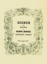 4 Lieder op.2 und 4 Lieder op.6 und eine Pastorella f�r Klavier