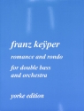 Romance and rondo for double bass and chamber orchestra for double bass and piano