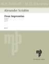 2 Impromptus op.14 f�r Klavier