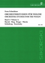 ORCHESTERSTUDIEN FUER VIOLINE, BAND 4 , MODERNE ORCHESTERWERKE , SCHMIDTNER, FRANZ, ED