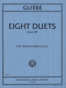 8 duets op.39 for violin and violoncello