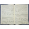 Notenpapier DIN A3 hoch 34 Systeme (5 B�gen)