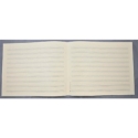 Notenpapier Quart-Format quer 10 Systeme 34x27 cm (5 B�gen)