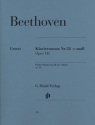 Sonate c-Moll op.111 f�r Klavier