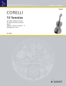12 Sonaten op.5 Band 1 (Nr.1-6) f�r Violine und Bc (Vc ad lib.) 3 Stimmen