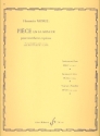 Pi�ce en fa mineur pour trombone et piano