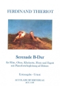 Serenade f�r Fl�te, Oboe, Klarinette, Horn und Fagott, Klavier ad lib Partitur (= Klavier) und Stimmen