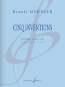 5 inventions pour orgue