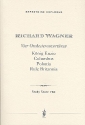 4 Orchester-Ouvert�ren f�r Orchester Studienpartitur