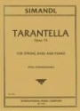 Tarantella op.73 f�r Kontraba� und Klavier