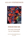 Four for six f�r 6 Violoncelli Partitur und Stimmen