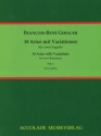 18 airs vari�s Band 1 (Nr.1-6) f�r 2 Fagotte Partitur und Stimmen