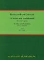 18 airs vari�s Band 2 (Nr.7-12) f�r 2 Fagotte Partitur und Stimmen