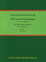 18 airs vari�s Band 3 (Nr.13-18) f�r 2 Fagotte Partitur und Stimmen