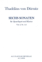 6 Sonaten Band 1 (Nr.1-2) f�r Quartfagott und Klavier
