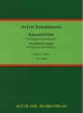 Konzert F-Dur f�r Fagott und Orchester Partitur