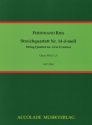 Streichquartett d-Moll Nr.14 WoO1 Nr.3 Partitur und Stimmen