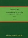 Streichquartett A-Dur Nr.23 WoO23a Partitur und Stimmen