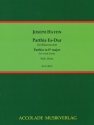 Parthia Es-Dur ohne Hob. f�r 2 Klarinetten, 2 H�rner und 2 Fagotte Partitur und Stimmen