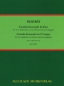 Grande Serenade Es-Dur nach KV614 f�r 2 Klarinetten, 2 H�rner und 2 Fagotte Partitur und Stimmen