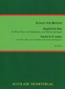 Septett Es-Dur f�r Fl�te, Oboe, 2 Klarinetten, 2 H�rner und Fagott Partitur und Stimmen