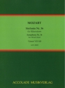 Linzer Sinfonie KV425 f�r 2 Fl�ten (Oboe/Fl�te), 2 Klarinetten, 2 H�rner und 2 Fagotte Partitur und Stimmen
