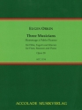 3 Musicians op.28 f�r Fl�te, Fagott und Klavier Partitur (= Klavier) und Stimmen