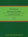 Concertante F-Dur Nr.6 f�r Ob, Fag, 2 Hrn, 2 Vl, Va, Vc und Kb Partitur und Stimmen